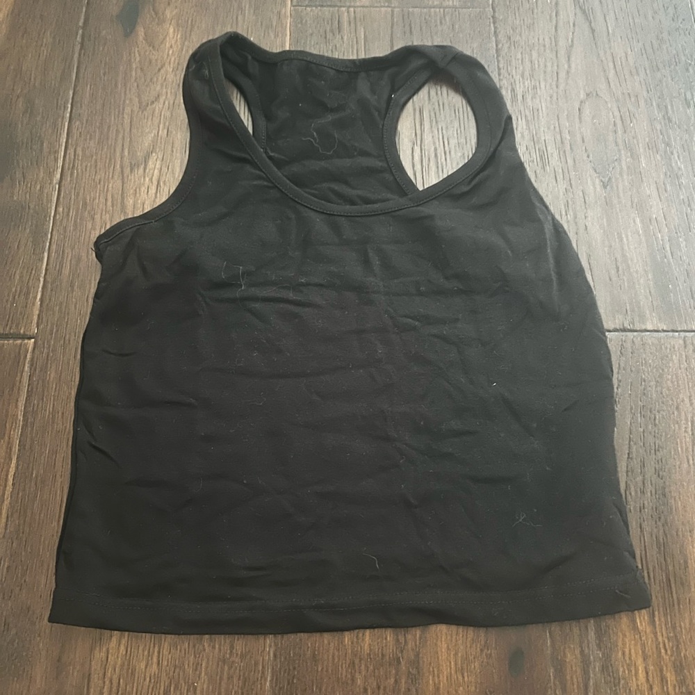 Boao 4 basic CROP racerback TANK TOPS